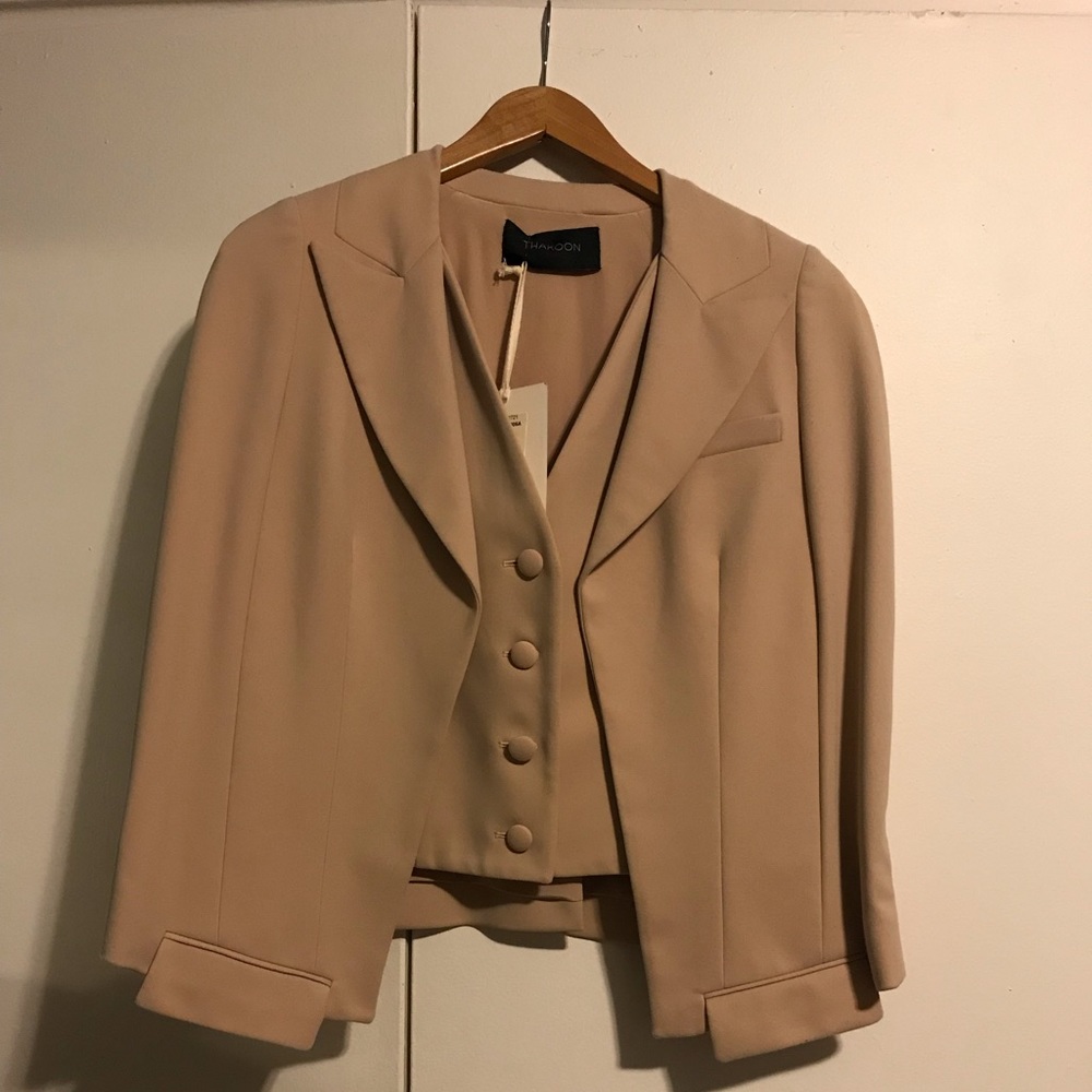 NWT Thakoon waistcoat and capelet